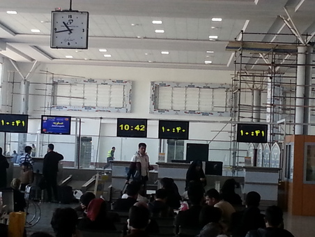 علت جدید تاخیر پرواز هواپیماها در فردوگاه شیراز + عکس