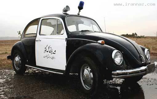 ماشین پلیس های ایرانی از ابتدا تا کنون