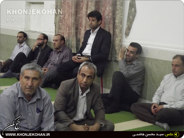 مراسم سالروز ارتحال امام خمینی(ره) در خنج با حضور کمرنگ مسئولین برگزار شد! + تصاویر