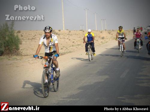 زرین دشت نائب قهرمان مسابقه دوچرخه سواری شد