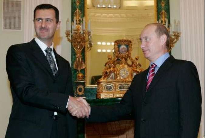 بشار اسد و پوتین در مسکو دیدار کردند