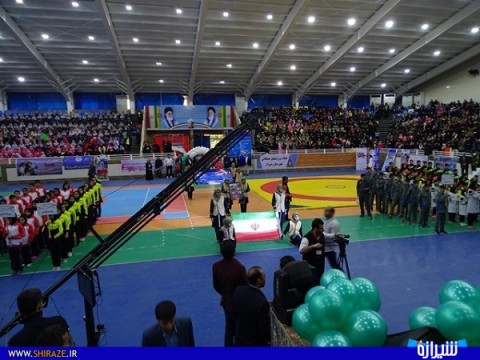 مراسم افتتاحیه جشنواره استعدادیابی ورزشی در شیراز برگزار شد+عکس