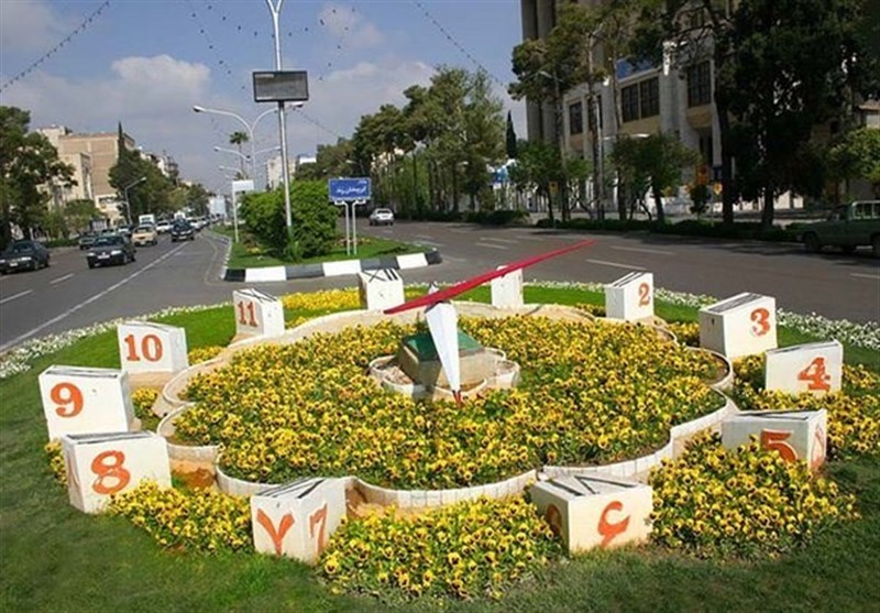 عقربه های ساعت «گل شیراز» در نوروز 96 به حرکت در می آید