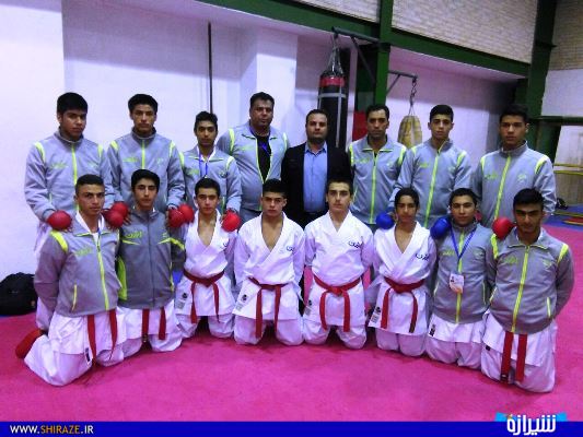 موفقیت جوانان شیرازی در لیگ کاراته کشور