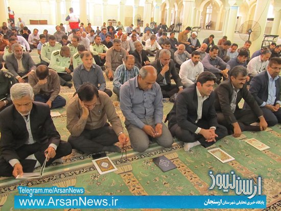 مراسم سالگرد ارتحال امام خمینی(ره) در ارسنجان برگزار شد + تصاویر