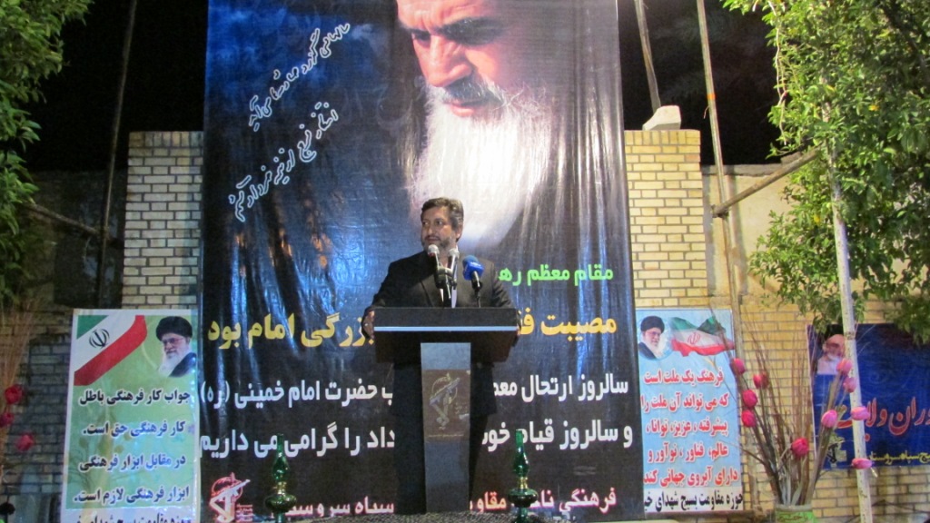 حضور باشکوه مردم سروستان در بیست و هفتمین مراسم ارتحال حضرت امام خمینی(ره)+تصویر