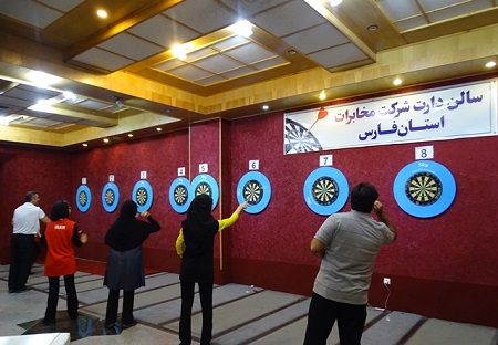 برگزاری دومین اردوی تدارکاتی و انتخابی تیم ملی دارت کشور در شیراز