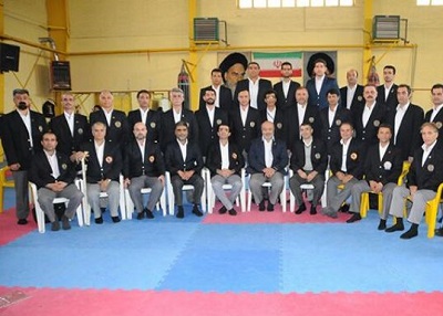 قضاوت داوران کاراته فارس در رقابتهای انتخابی تیم ملی