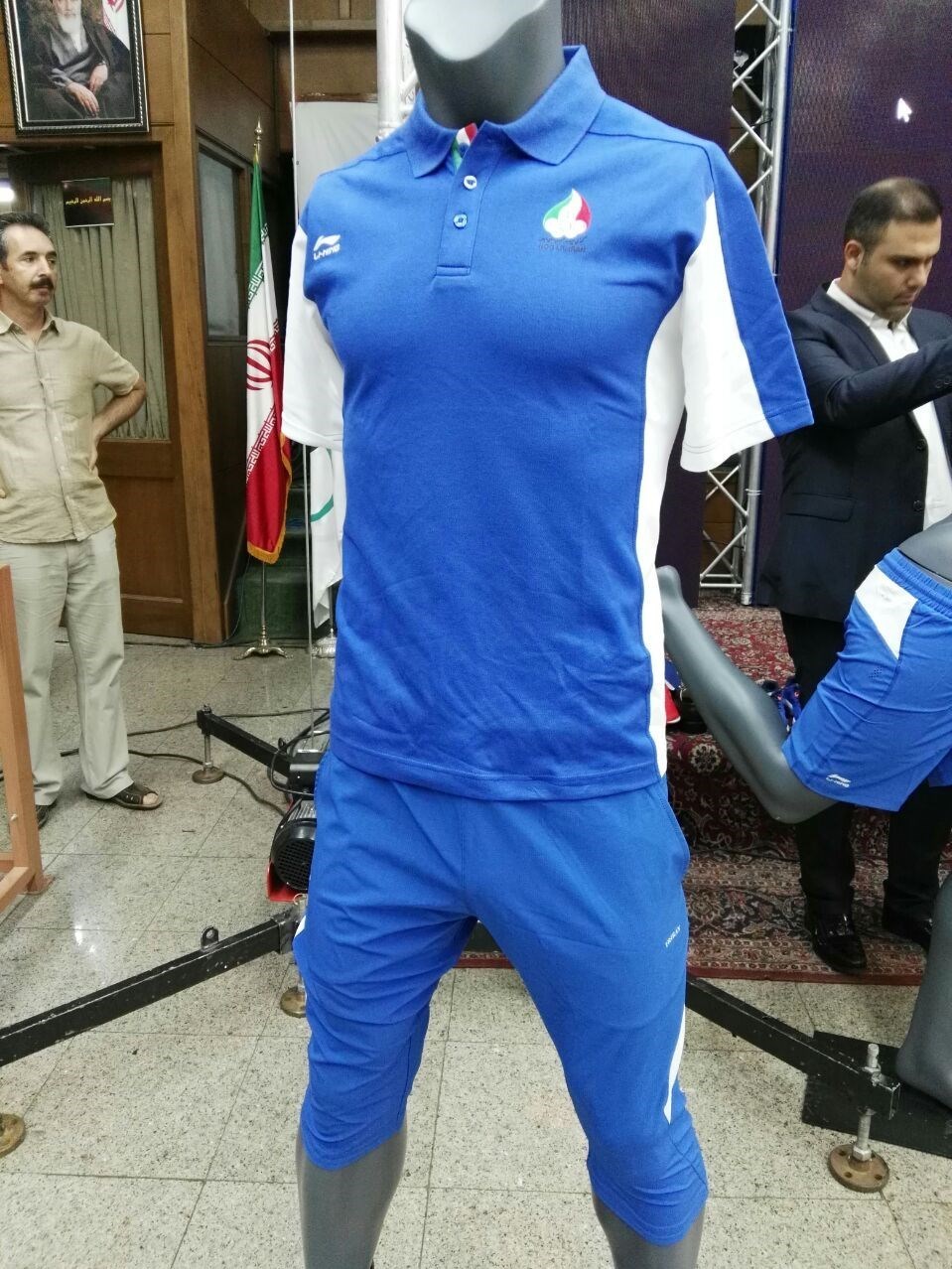 رونمایی از البسه کاروان ایران در المپیک ۲۰۱۶ + تصاویر