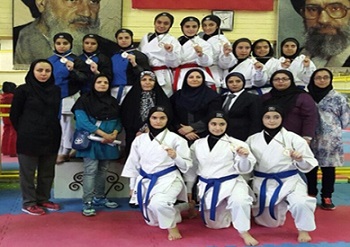 نایب قهرمانی دختران استان فارس در رقابتهای انتخابی تیم ملی جوانان