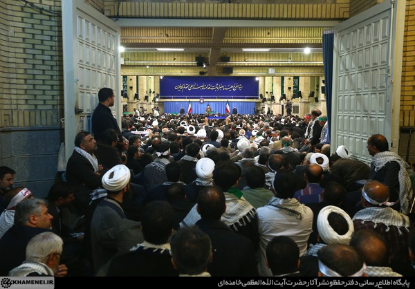 گزارش تصویری از دیدار مردم اصفهان