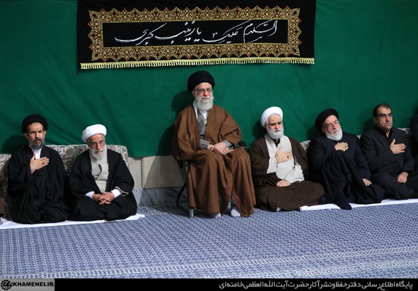 مراسم عزاداری اربعین حسینی در حسینیه امام خمینی + عکس