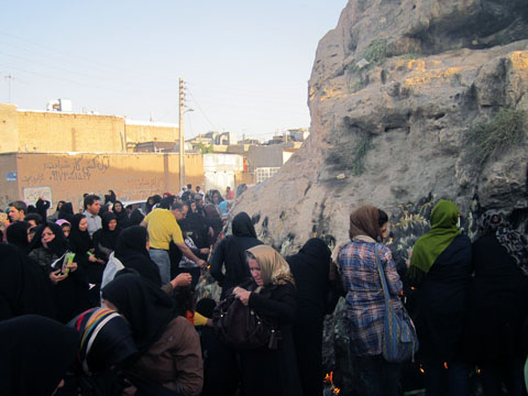 نظرگاه خضر نبی(ع) شیراز میزبان نیایشگران ۱۷ رجب می‌شود