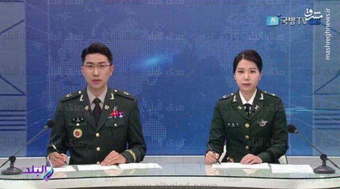 عکس/ لباس نظامی گویندگان خبر کره شمالی