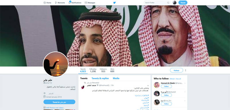 عملیات ارتش توییتری سعودی در کمک به آشوب‌های خیابانی +تصاویر