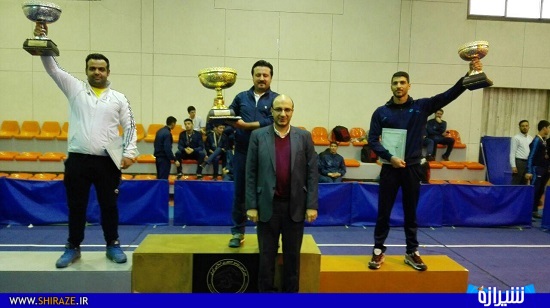 مقام سوم رنگ فیروزه شیراز در رقابت های کشوری ووشو