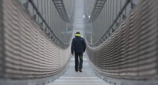 طولانی‌ترین پل معلق دنیا افتتاح شد+ عکس