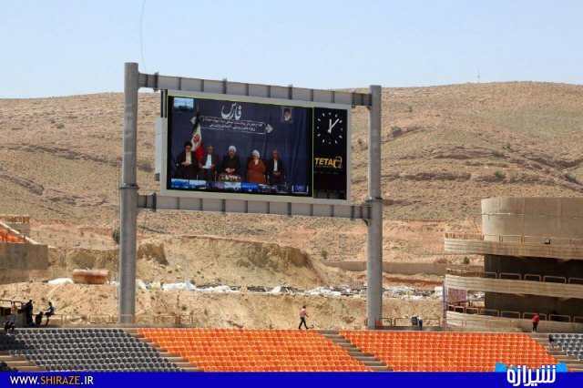 ورزشگاه ۵۰ هزار نفری «پارس» افتتاح شد+تصاویر