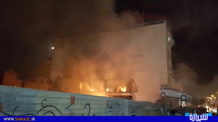 انفجار مهیب در شیراز