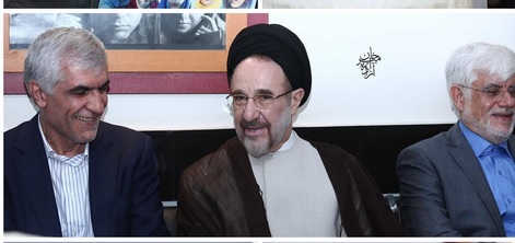 دیدار افشانی با رئیس دولت اصلاحات در سینما فرهنگ تهران+ عکس