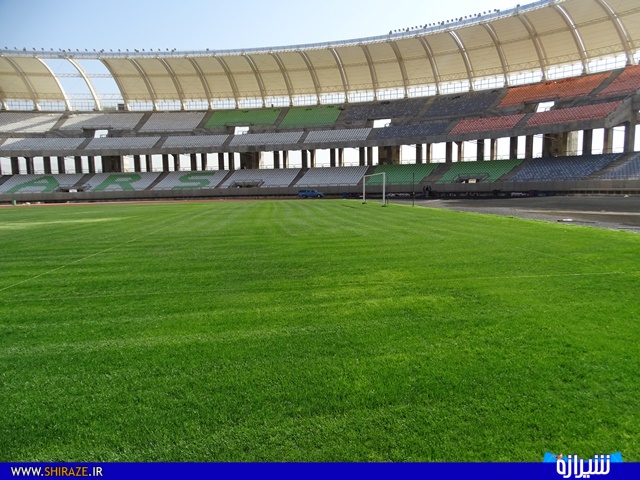 گزارش تصویری از ورزشگاه میانرود شیراز