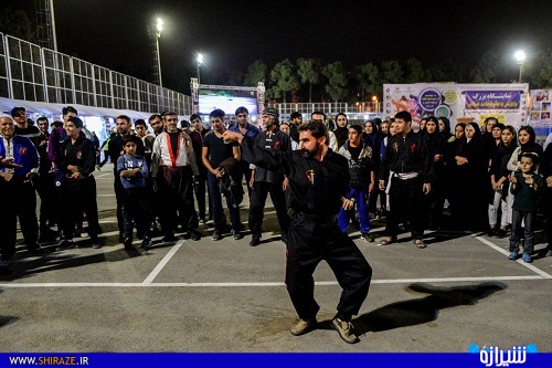 برگزاری نمایشگاه ورزش در باغ جنت شیراز + تصاویر