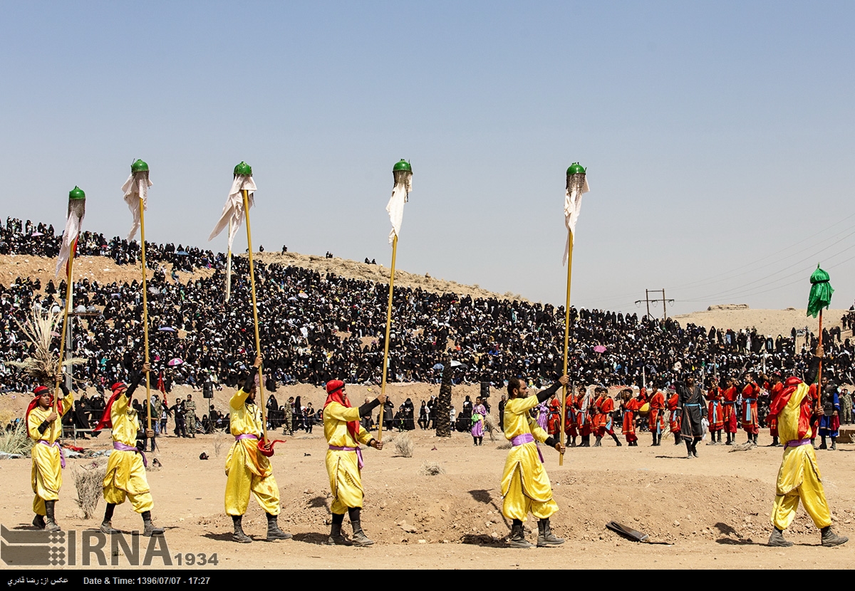 برگزاری بزرگ‌ترین تعزیه کشور در روستای صحرارود فسا+ تصاویر