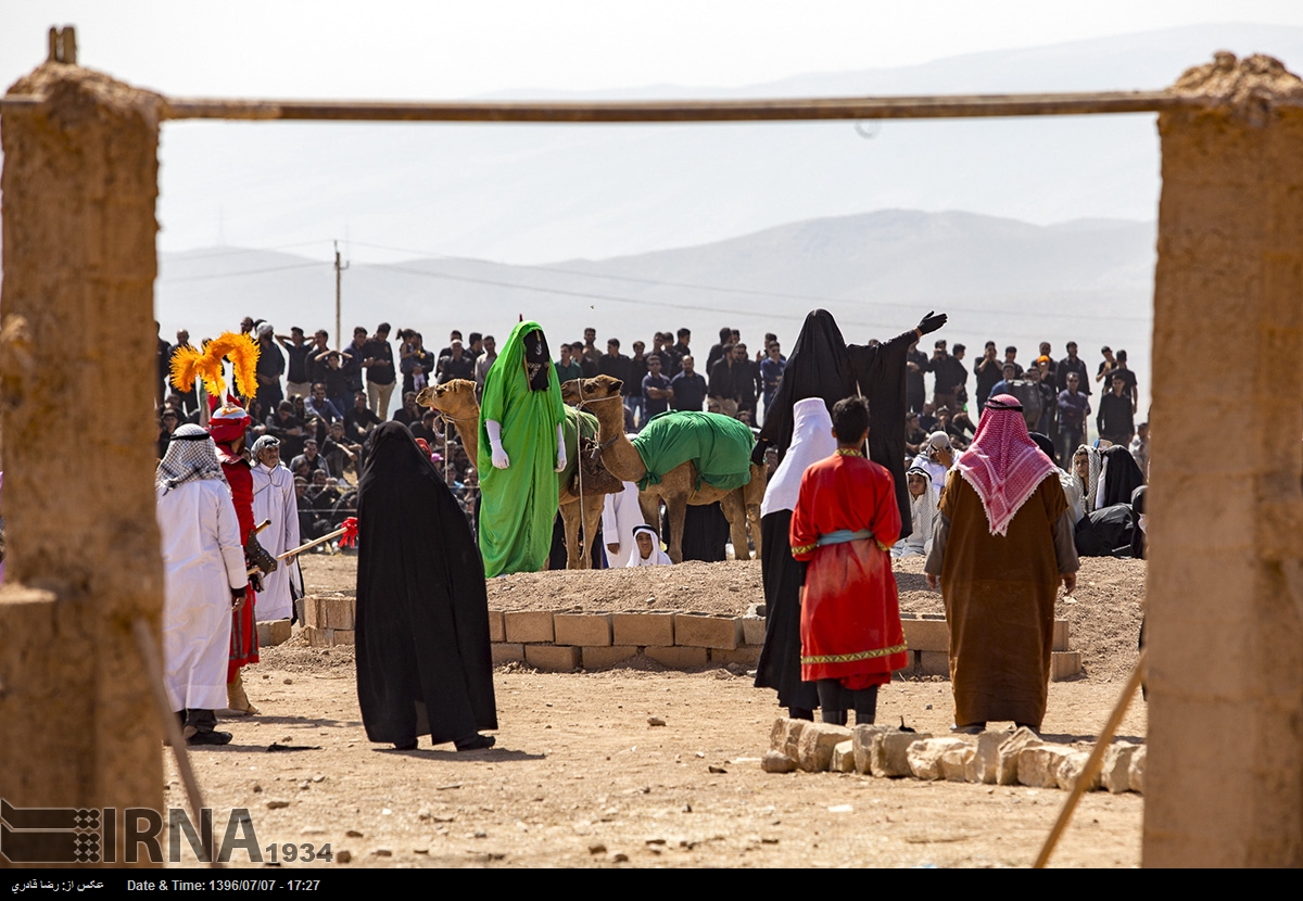 برگزاری بزرگ‌ترین تعزیه کشور در روستای صحرارود فسا+ تصاویر