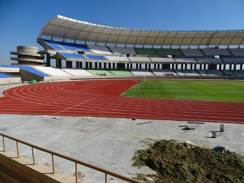 گزارش تصویری از آخرین وضعیت ورزشگاه میانرود شیراز