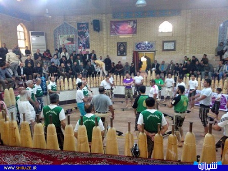 برگزاری مراسم رونمایی از تابلو زورخانه بزرگ شیراز