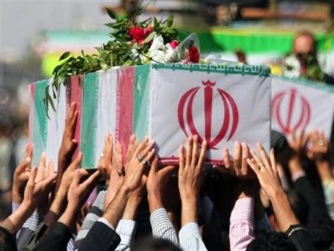استقبال از 3 شهید تفحص شده دفاع مقدس در شیراز
