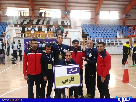 کسب مقام قهرمانی کشور توسط تیم آمادگی جسمانی استان فارس