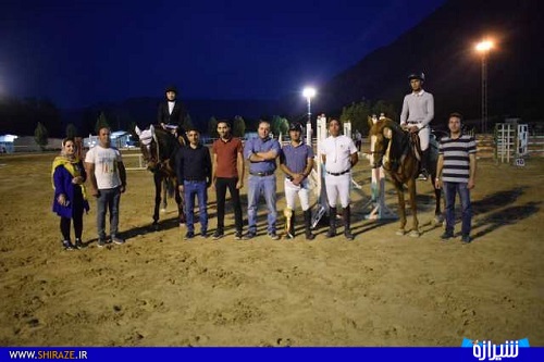 برگزاری رقابت های قهرمانی پرش با اسب فارس + تصاویر