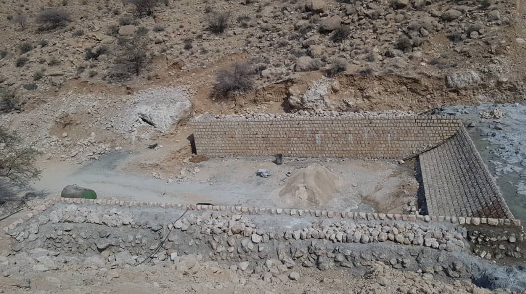 احداث معدن شن و ماسه در ورودی سد تاریخی تنگ‌آب