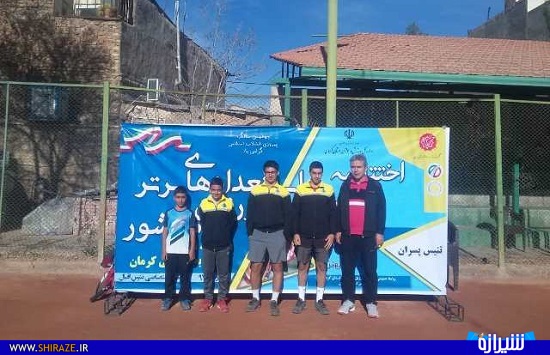 درخشش نمایندگان فارس در المپیاد تنیس کشور