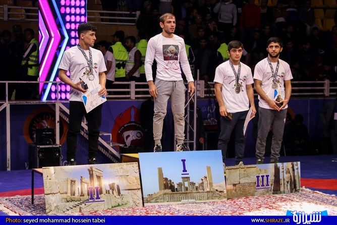 ایران قهرمان رقابت های کشتی فرنگی بین المللی جام تختی