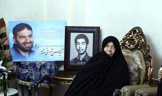 مادر شهیدان  طهرانی‌مقدم دار فانی را وداع گفت