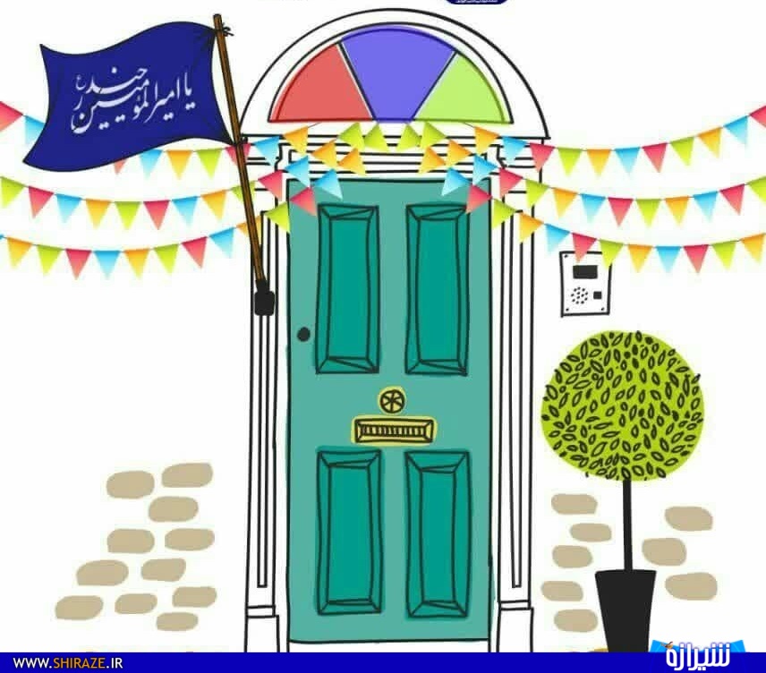 برپایی پویش «هر خانه یک پرچم» در اصفهان؛ درب منازل به پرچم اهل بیت (ع) مزین می‌شود