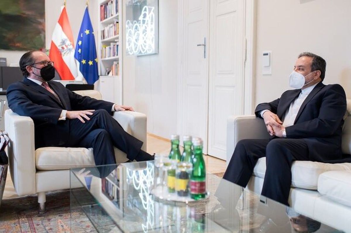 عراقچی به دیدار وزیر امور خارجه اتریش رفت + عکس