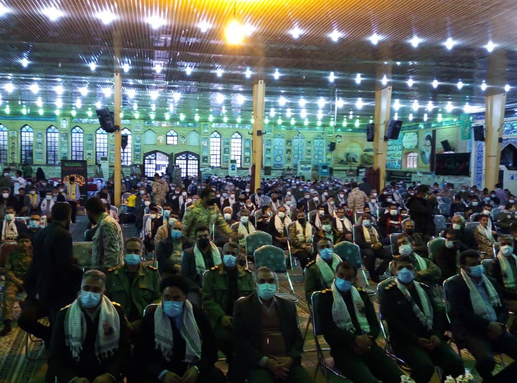 برگزاری مراسم دومین سالگرد شهادت سردار سلیمانی در شهرستان کوار