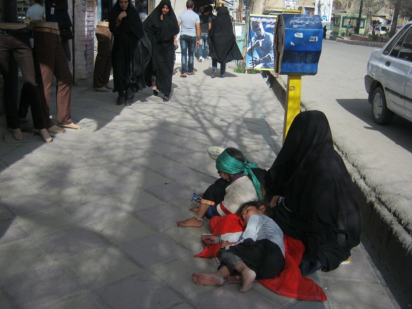 تکدی گری در شیراز