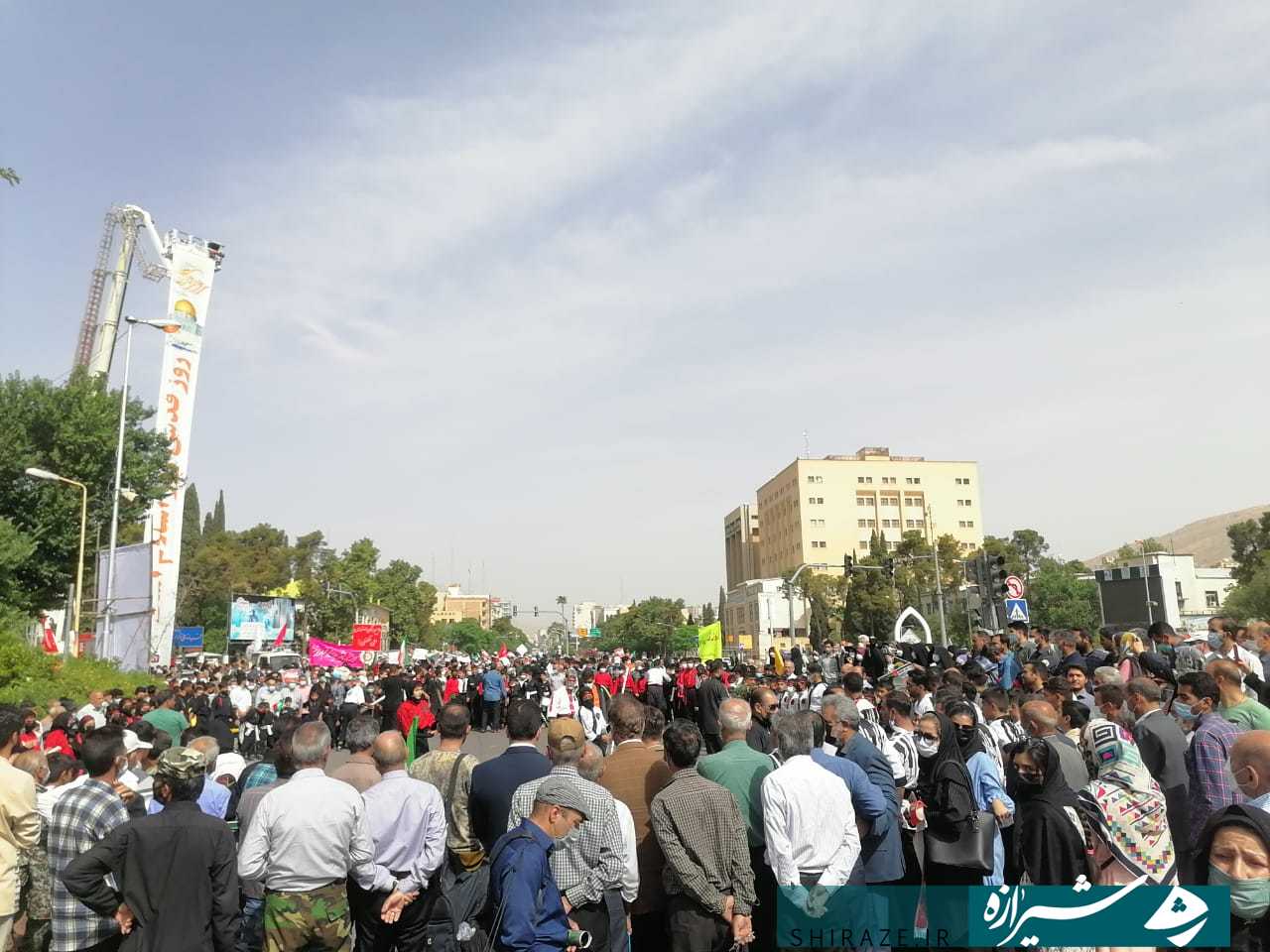راهپیمایی روز قدس در استان فارس تا دقایقی دیگر آغاز می شود