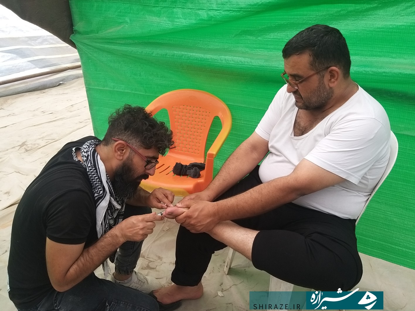 اعزام ۳۶۰ جهادگر عرصه سلامت در قالب ۹ درمانگاه به کربلای معلی