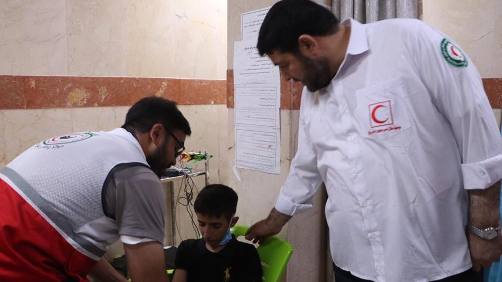 ارائه خدمات درمانی به ۸ هزار زائر اربعین در عراق