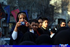 تشییع پیکر شهدای 8 سال دفاع مقدس در شیراز