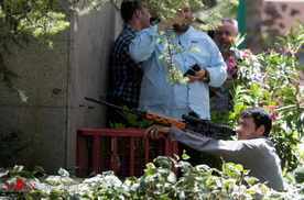 حمله تروریستی در تهران
