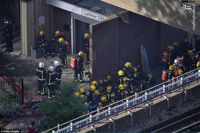 آتش سوزی در برج گرنفل لندن