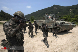 رزمایش ارتش کره جنوبی