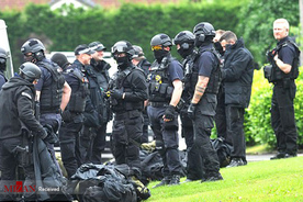 گروگان‌گیری مسلحانه در منچستر انگلیس