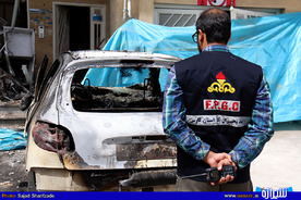 انفجار یک فروشگاه هایپر در شیراز